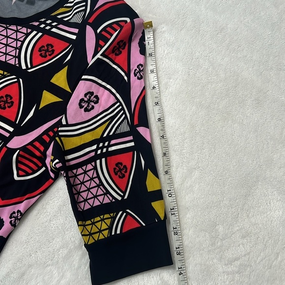 Mantsho x H&M Collab Top — Multicolor Abstract African Print Sz L - Picture 9 of 9